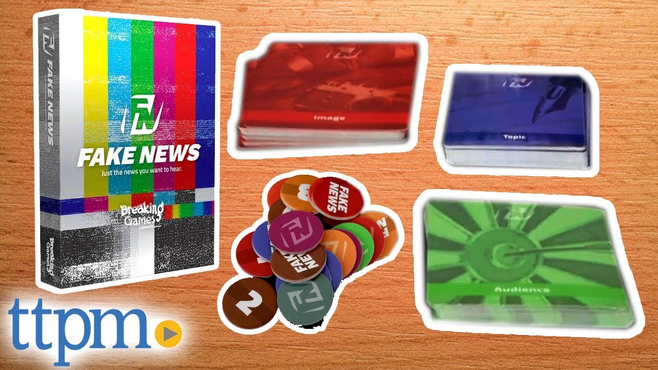 Fake News Card Game Review | Board Games | Breaking Games