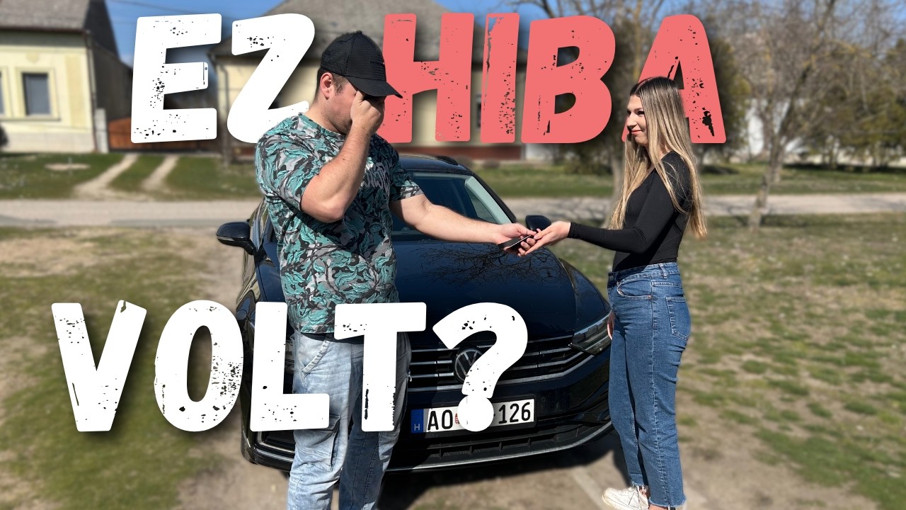 NIKI VEZET | AUTÓS VLOG | LEPADLÓZTA A PASSATOT
