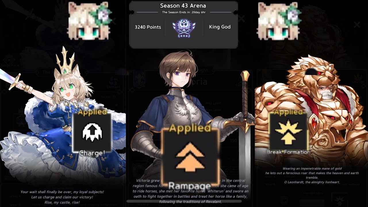 King God Castle:Arena ss 43 Victoria(The sound of horses rang out on the battlefield)