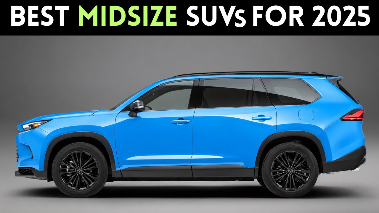Top 5 Most Reliable Midsize SUVs For 2025 (Here is Why They Are So Dependable)