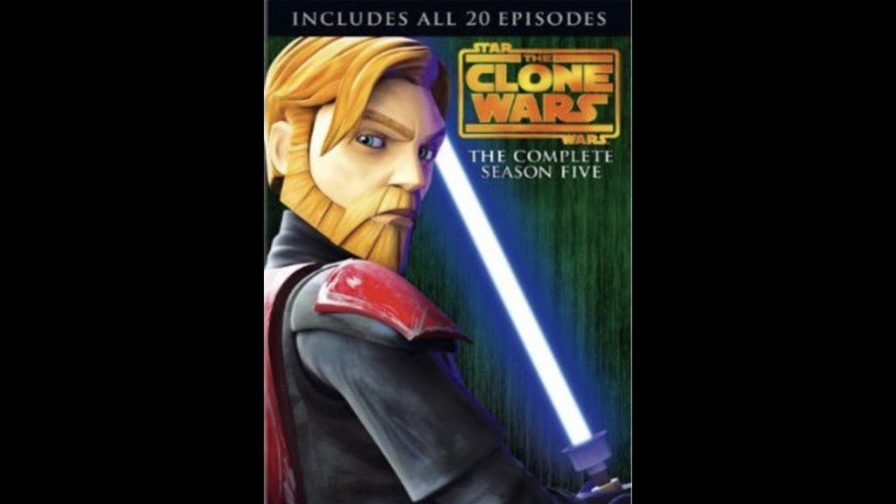 Opening to Star Wars The Clone Wars Season 5 2013 Disney DVD