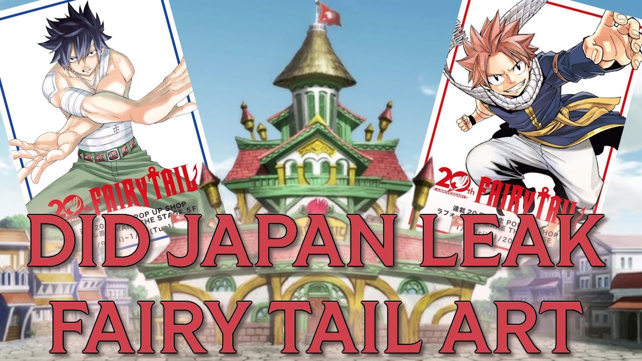 Japan's Fairy Tail Store Potential Universus Leaks