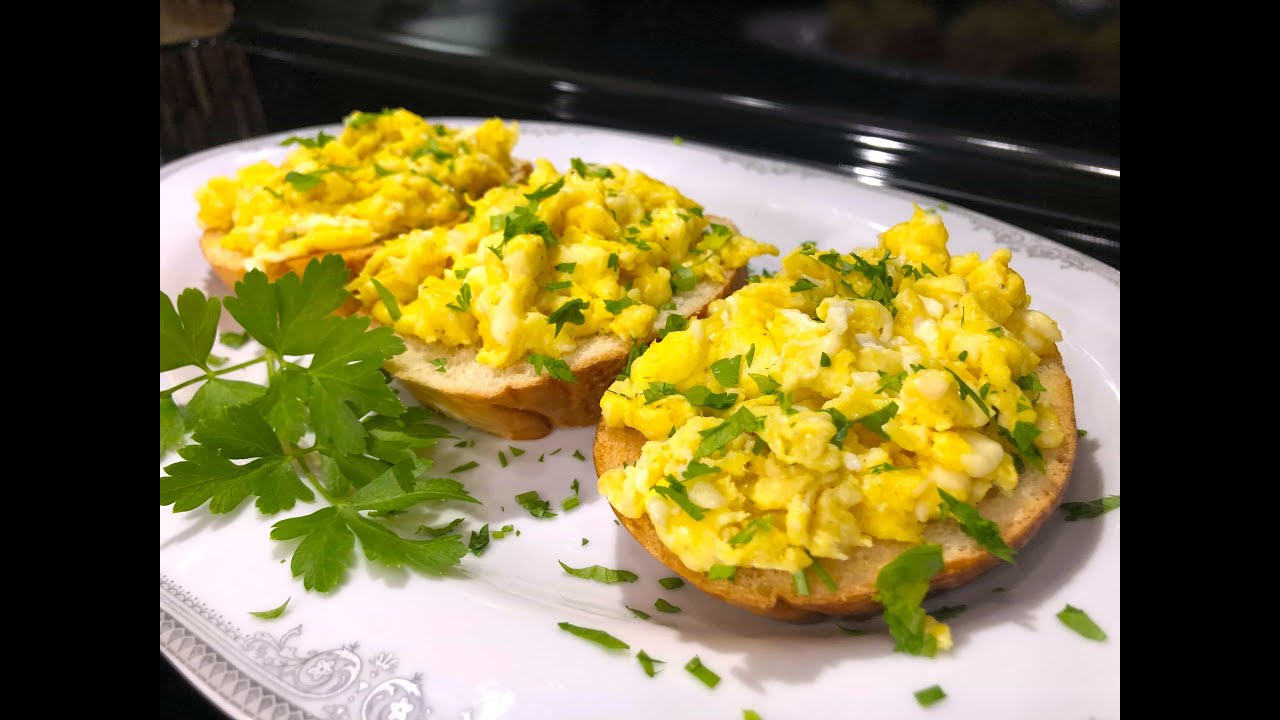 ЗАВТРАК за 3 минуты  из 3х яиц, вкуснее любого омлета!