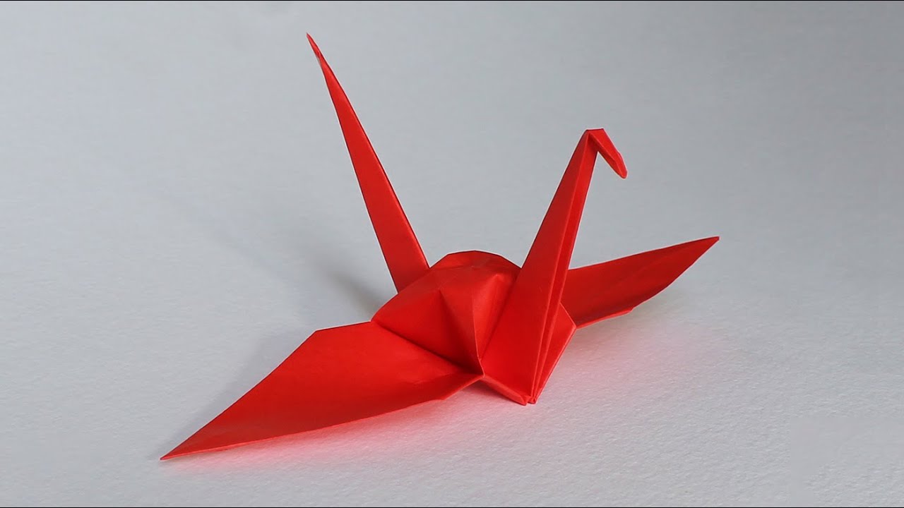 Origami Gru Tradizionale | Facile per Bambini | Ideale per Senbazuru (Mille Gru) | Origami Crane