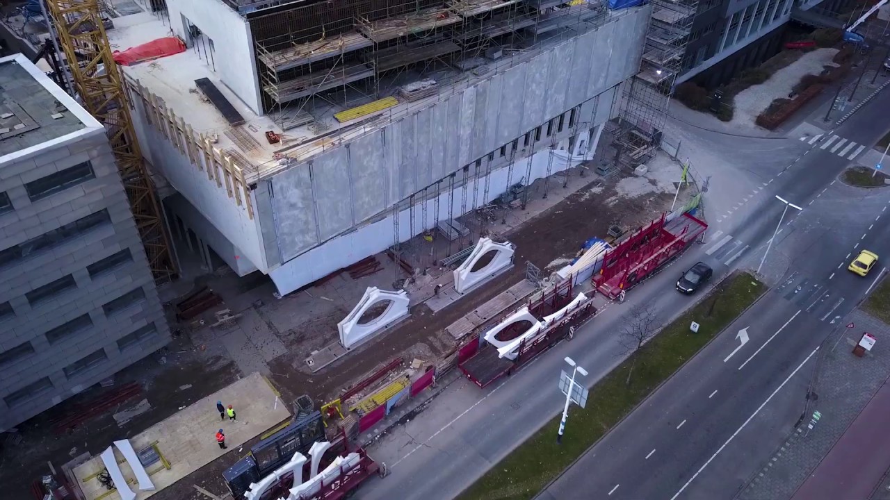 Het nieuwe Naturalis - de bouw in beeld: februari 2017 - augustus 2019
