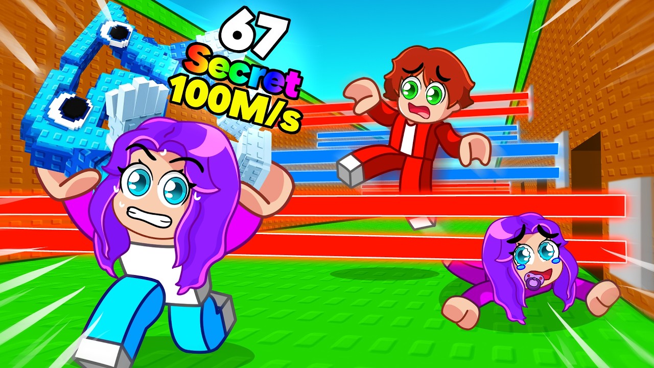 Lazerlerden Zıplayarak Tüm Secret Brainrotları Çaldım!