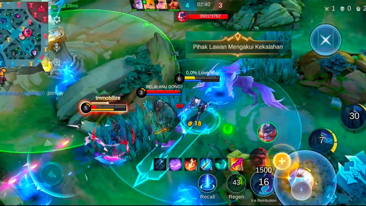 Lancelot Ku Ngerusuhin Buff Hayabusa Sampai Suren‼️-Mobile Legends