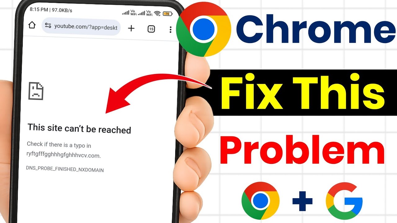 This site can't be reached problem in chrome| Chrome website not opening| This site can't be reached