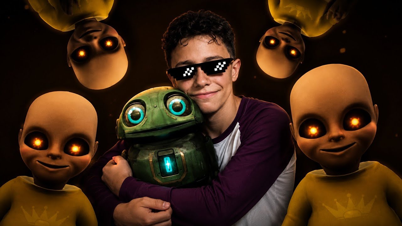 O 3 ato mostra Como um simples robô me salvou de um bebê do mal / ESPECIAL ZERANDO O 3 ATO DO BEBE