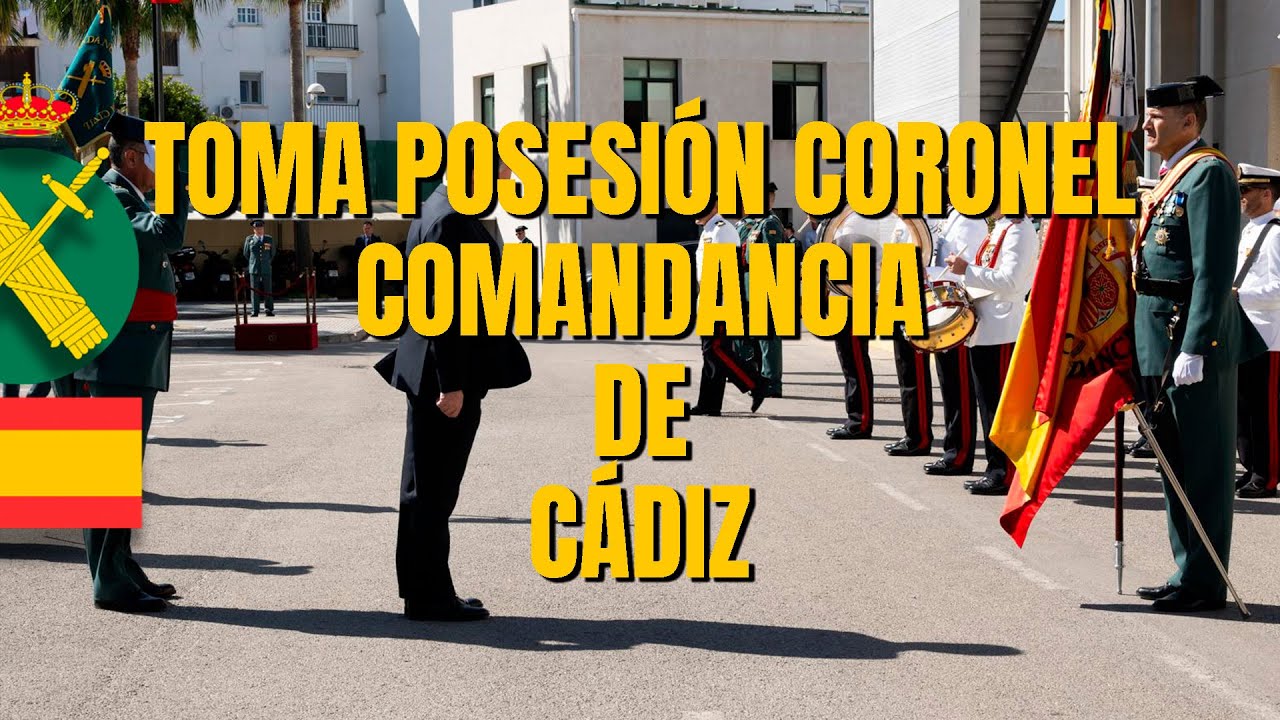 El director general preside la toma de posesión del jefe de la Comandancia de Cádiz