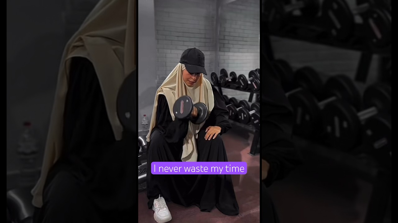Women can also exercise with hijab