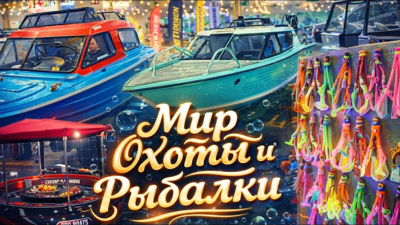 Мир Охоты и Рыбалки, Крокус сити холл. Обзорная экскурсия!
