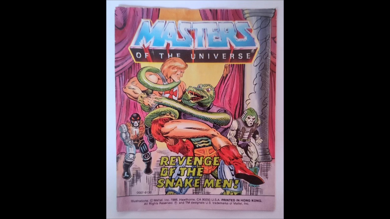 REVENGE OF THE SNAKE MEN #heman #mastersoftheuniverseorigins #motu #mastersoftheuniverse