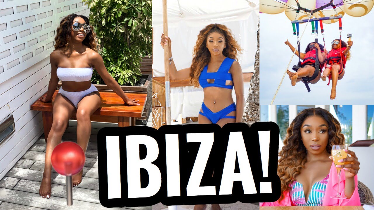 TRAVEL VLOG ✈️ | IBIZA, SPAIN ∙ YACHT PARTY, PARASAILING, BEACH CLUB, POOL PARTY!
