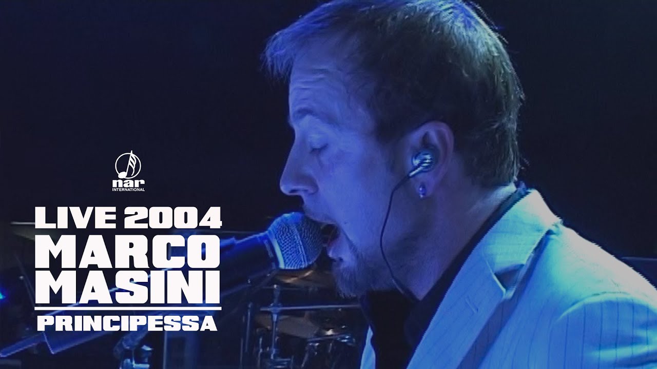 Marco Masini - Principessa (Official video Live 2004)