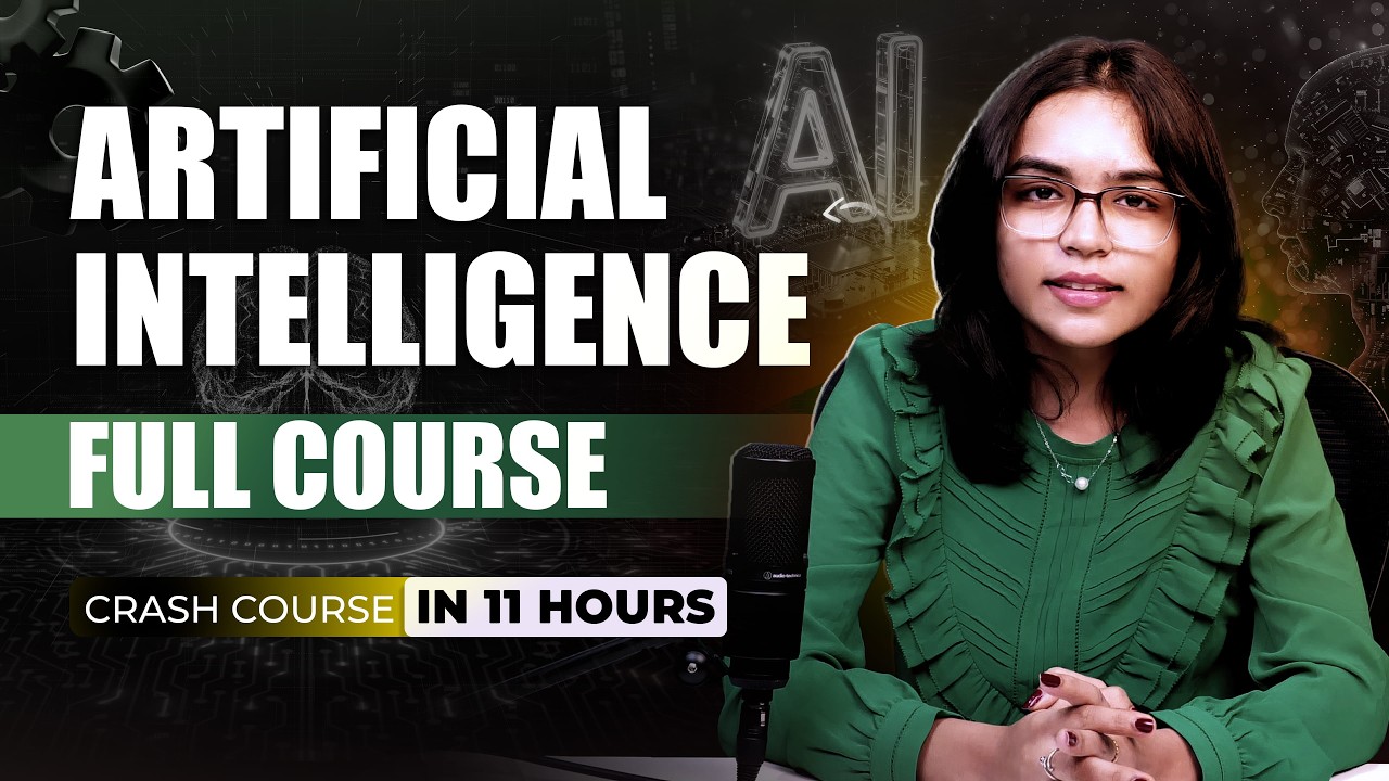 Artificial Intelligence Full Course 2026 | AI Course From Scratch | Intellipaat