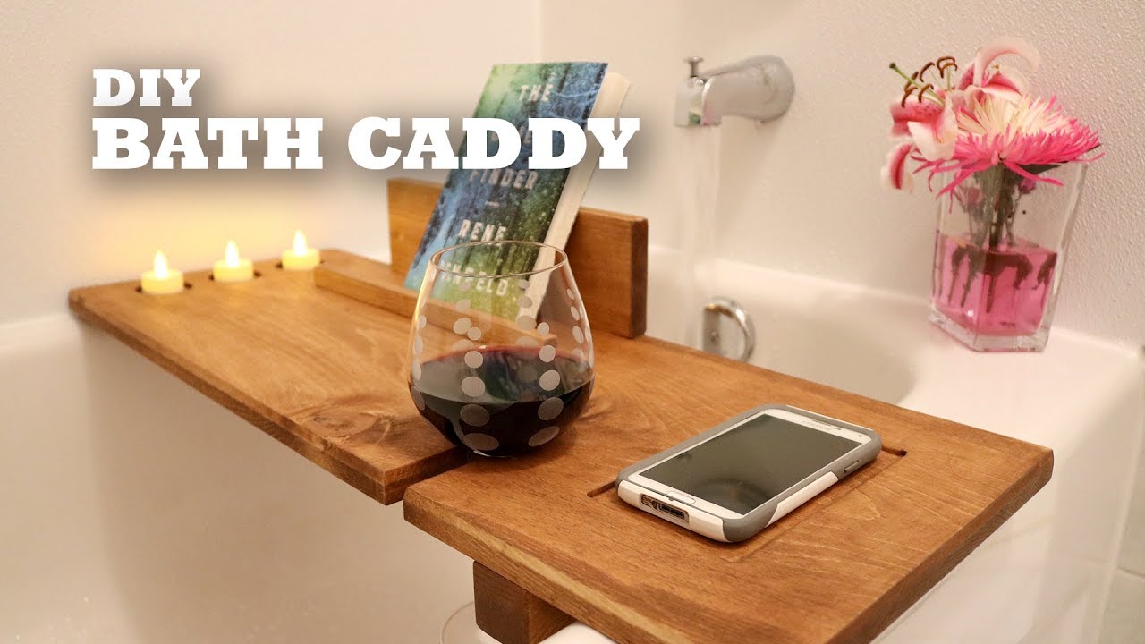DIY Bath Caddy