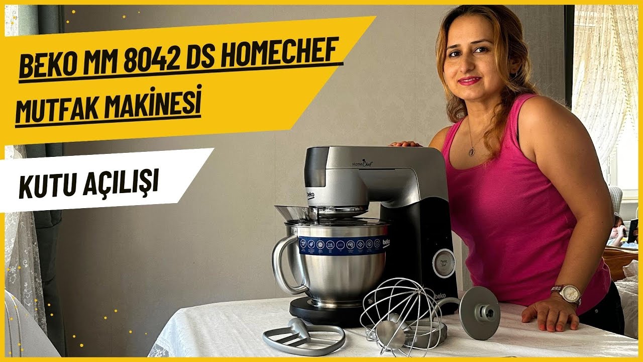 Beko MM 8042 DS HomeChef Mutfak Makinesi Kutu Açılışı