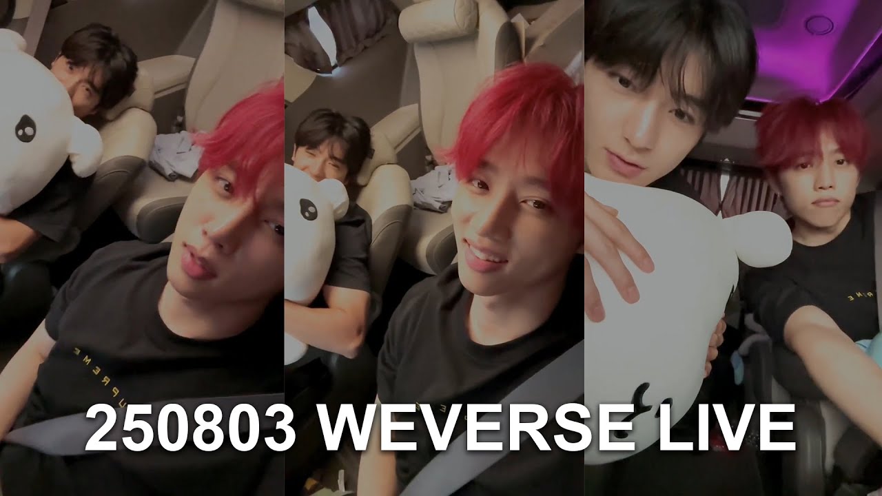 250803 THE BOYZ Sunwoo & Hyunjae 짧게 Weverse Live