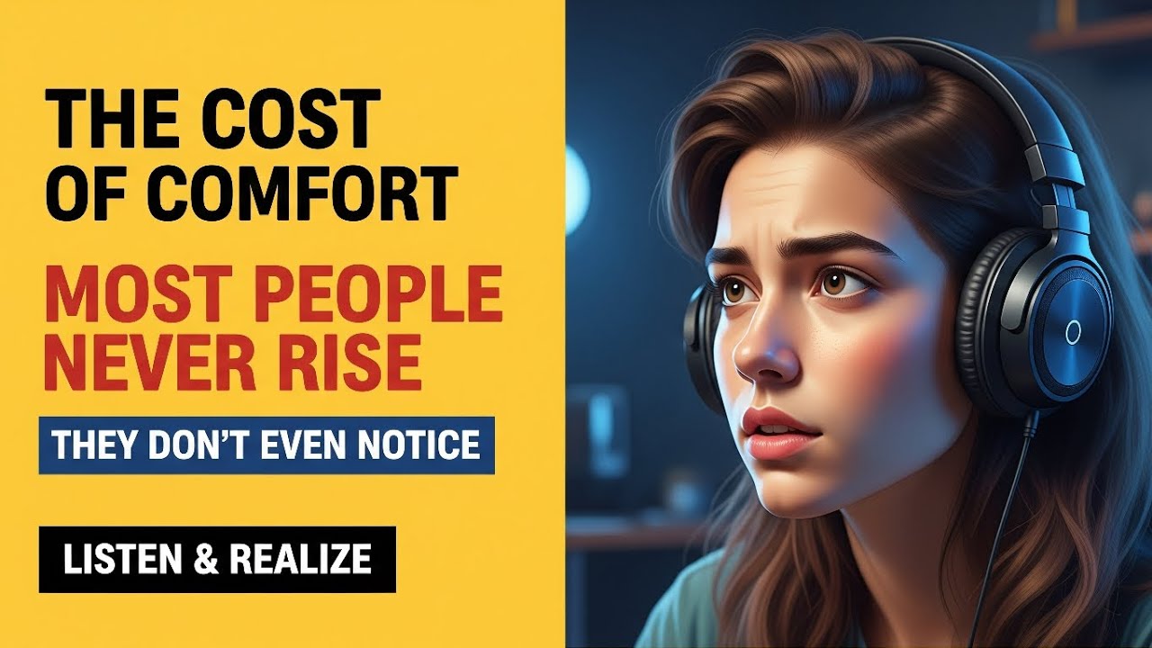 The Cost of Comfort | Why Comfort Destroys Dreams | English Listening Practice