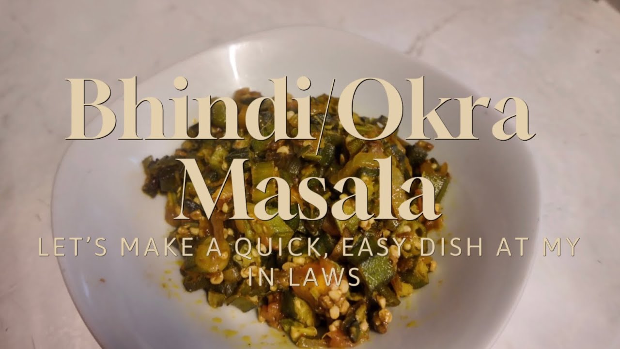 How to Make Okra Taste GOOD 😱 | Bhindi Masala | A White Girl Attempting Indian & Pakistani Cooking 💕