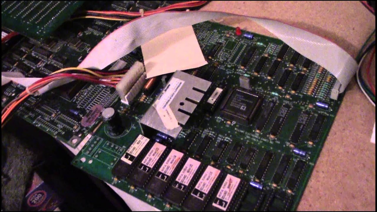 Mortal Kombat 2 Arcade PCB Repair For Tony Acosta [HD]