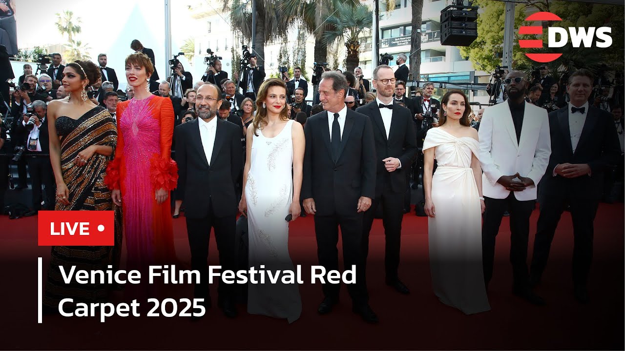 LIVE: Venice Film Festival 2025 Red Carpet | Stars & Filmmakers Arrive at Opening Ceremony | AA15