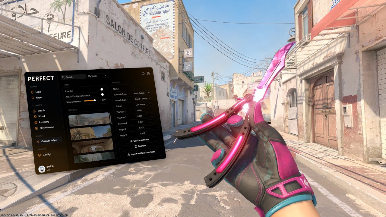 HACK ATUALIZADO NO CS2 COM FACAS, LUVAS, WALL, AIMBOT E TRIGGER SEM RISCO