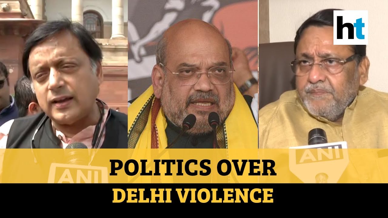 Watch: Opposition targets PM Modi & Home Minister Amit Shah over Delhi violence