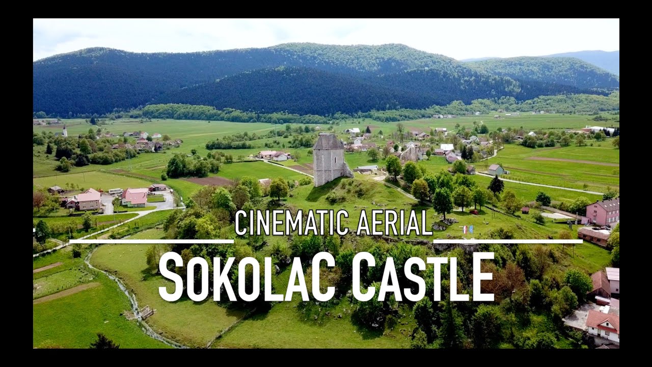 BRINJE SOKOLAC Drone 4K 🇭🇷 CROATIA HRVATSKA Ultra HD Aerial