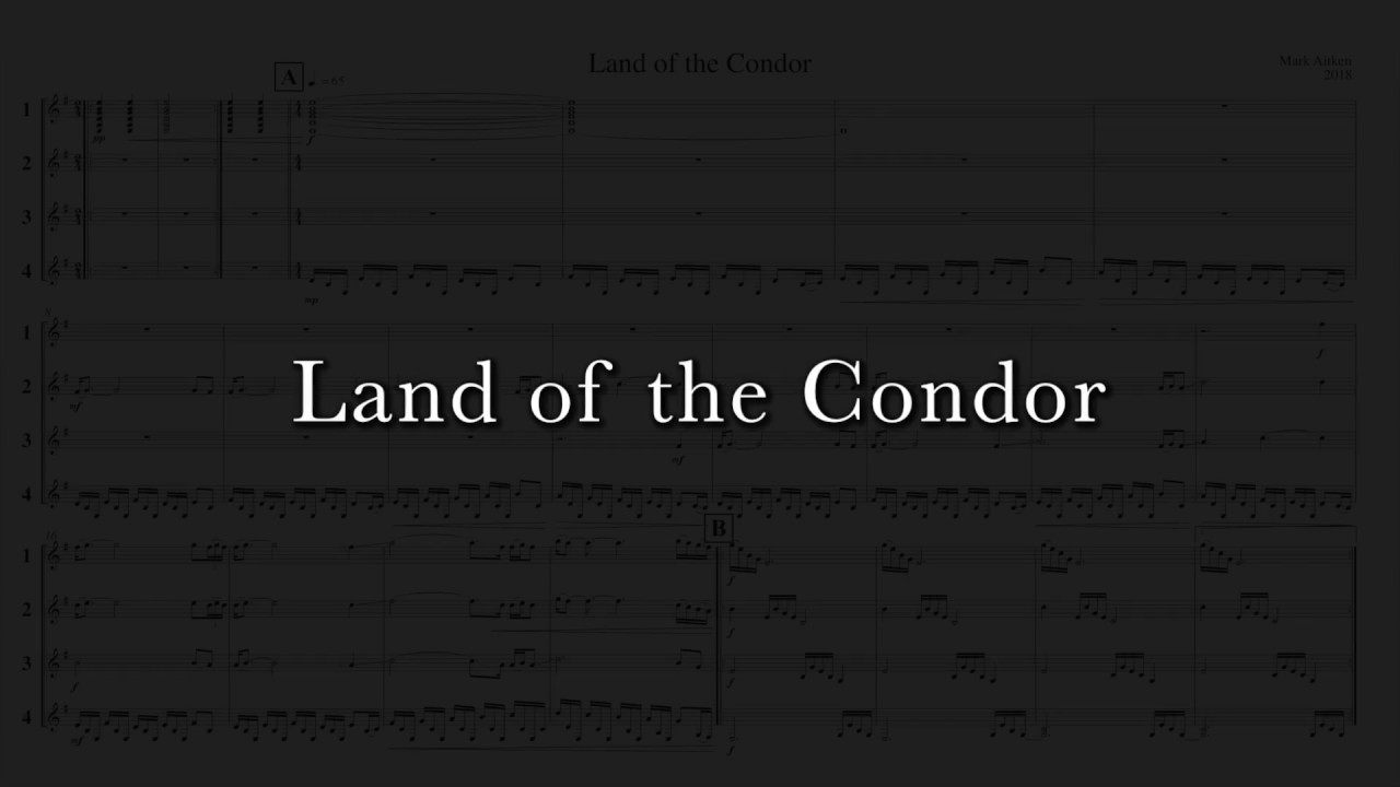 Land of the Condor (guitar quartet)