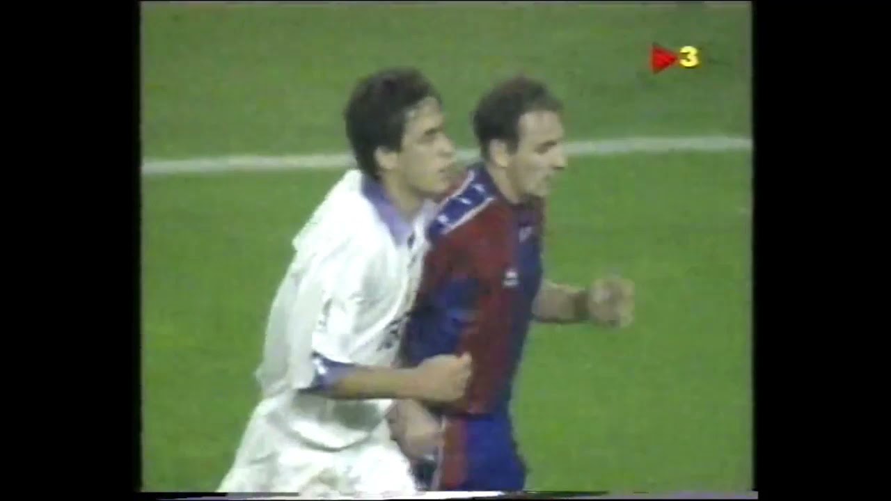 Albert Ferrer vs Real Madrid I Santiago Bernabeu I La Liga 97/98 I All Touches and Actions