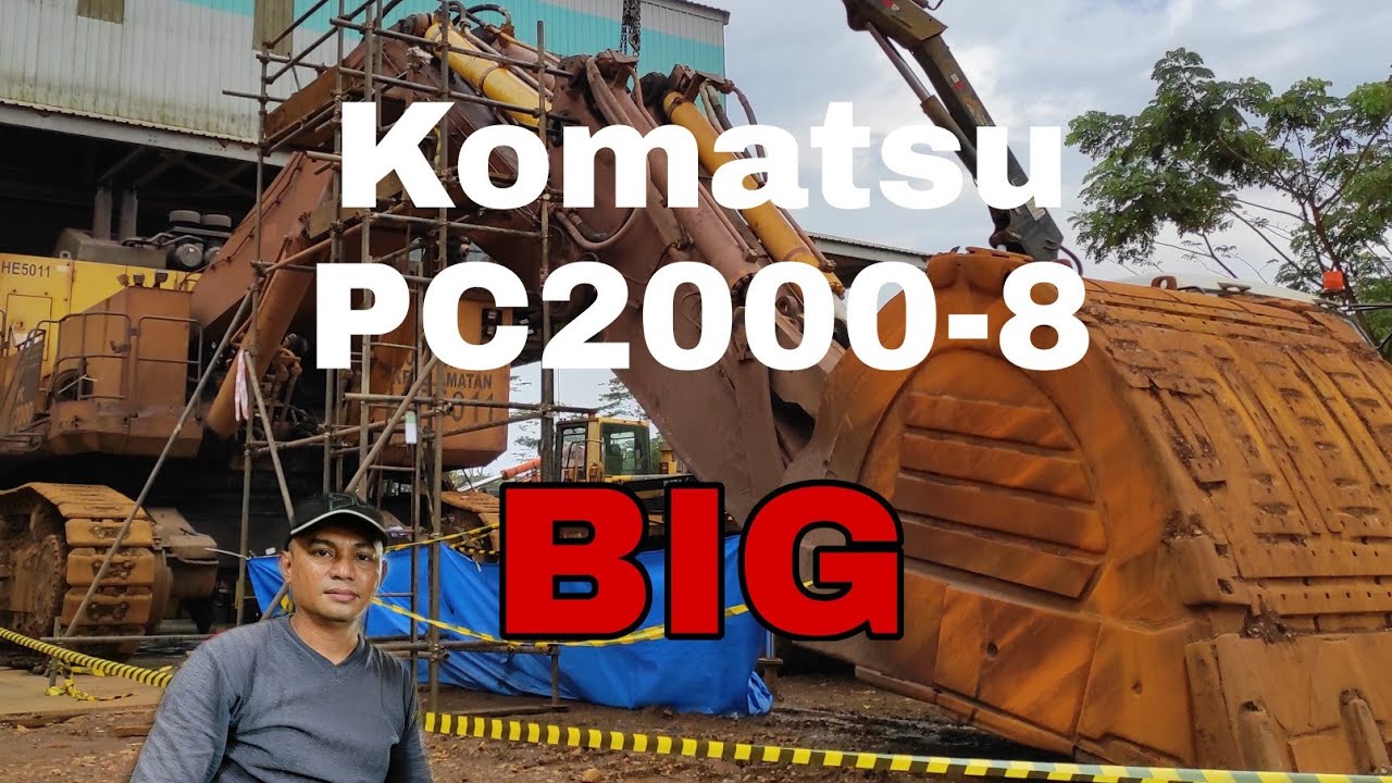 Replace Arm Cylinder Komatsu PC2000-8 - Backhoe - Excavator - kahar bakri