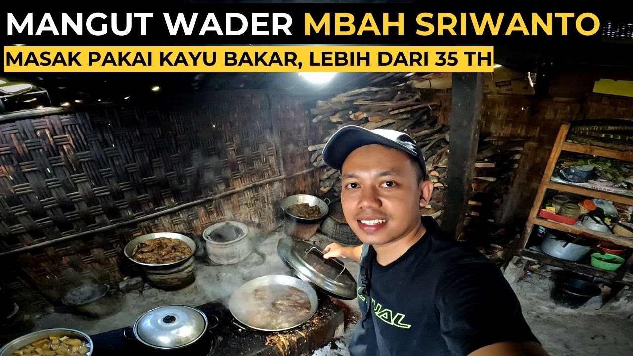 DAGINGNYA EMPUK HINGGA TULANG, DURINYA || Mangut Wader Mbah Sriwanto