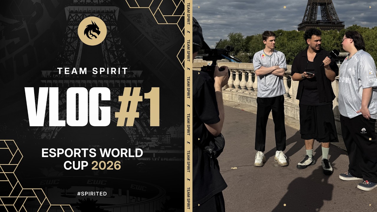 TEAM SPIRIT: EWC 2026. VLOG 1