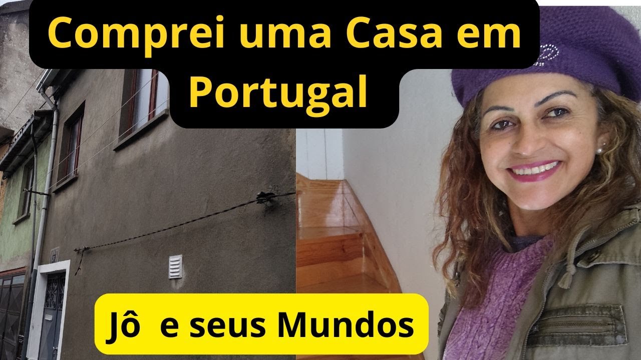 Comprei uma casa  na Aldeia em Portugal pra reformar  Jô e seus Mundos