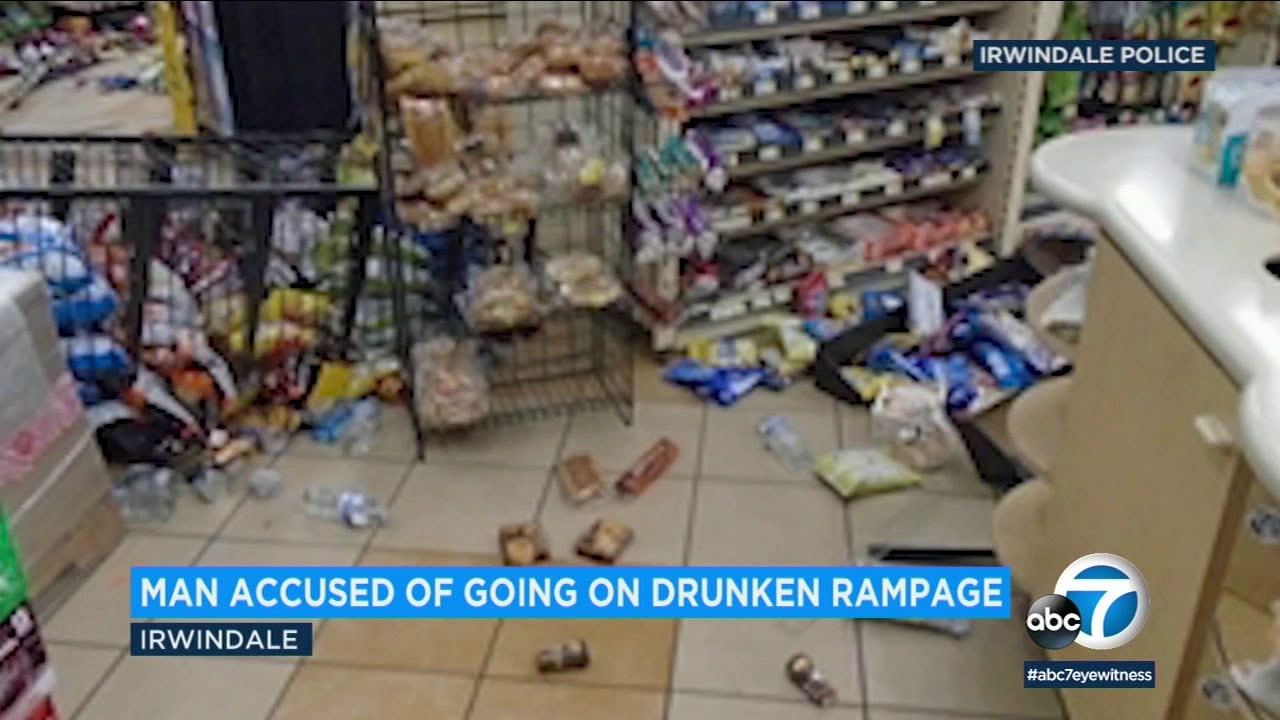 Drunken rampage in AM/PM | ABC7