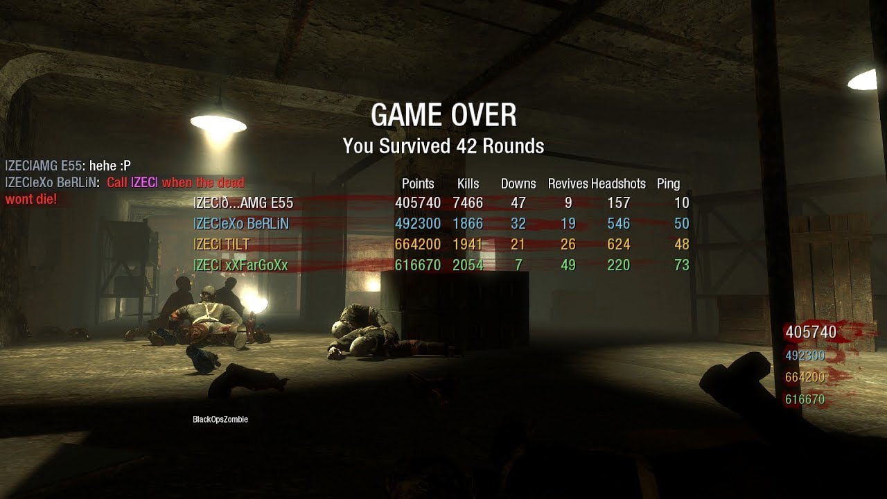 Nacht Der Untoten 4players exWORLDRECORD 42round suicide
