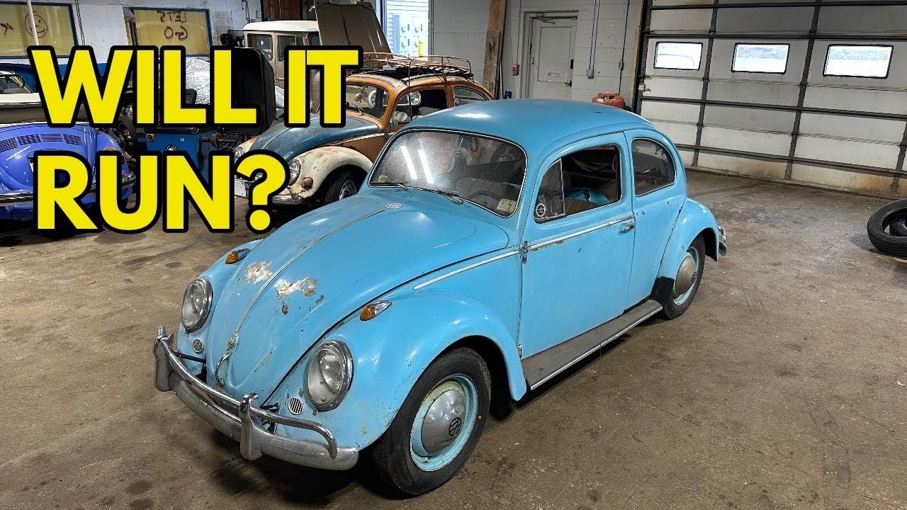 WILL IT RUN?! 1959 VW Beetle After Sitting 42 YEARS!