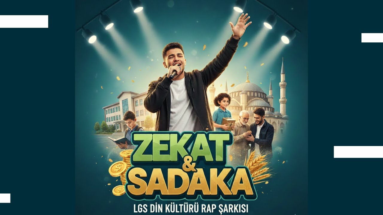 Zekat & Sadaka | LGS Din K&uuml;lt&uuml;r&uuml; Zekat ve Sadaka Konulu T&uuml;rk&ccedil;e Rap Şarkısı