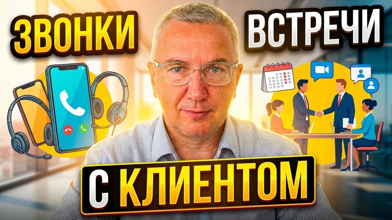 Звонки или встречи с клиентом: когда встреча обязательна, а когда - вредна
