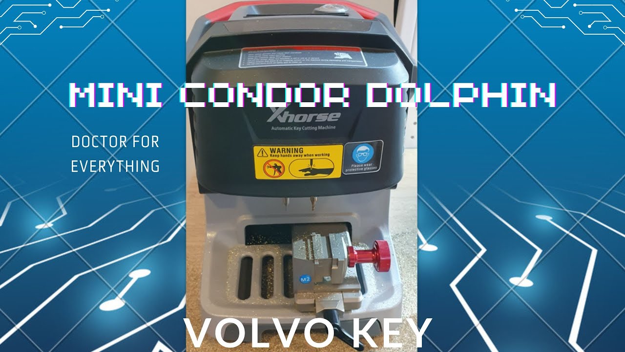 Xhorse Horse Dolphin Mini Condor Demonstration With Volvo Key