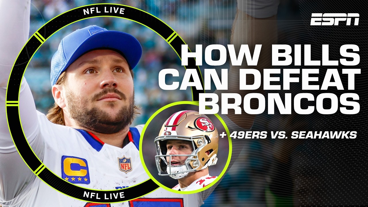 ANALYZING Brock Purdy's pass game for 49ers + Bills' advantage over the Broncos 👀 | NFL Live