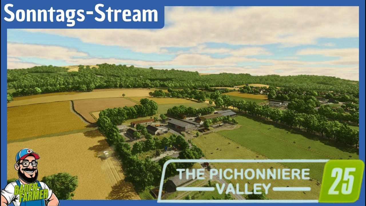 Pichonnière Valley V 1.1.0.1 by Blacksheep Modding | Sonntags-Stream | 18-01-26 | dt. PS5 🚜 LS25