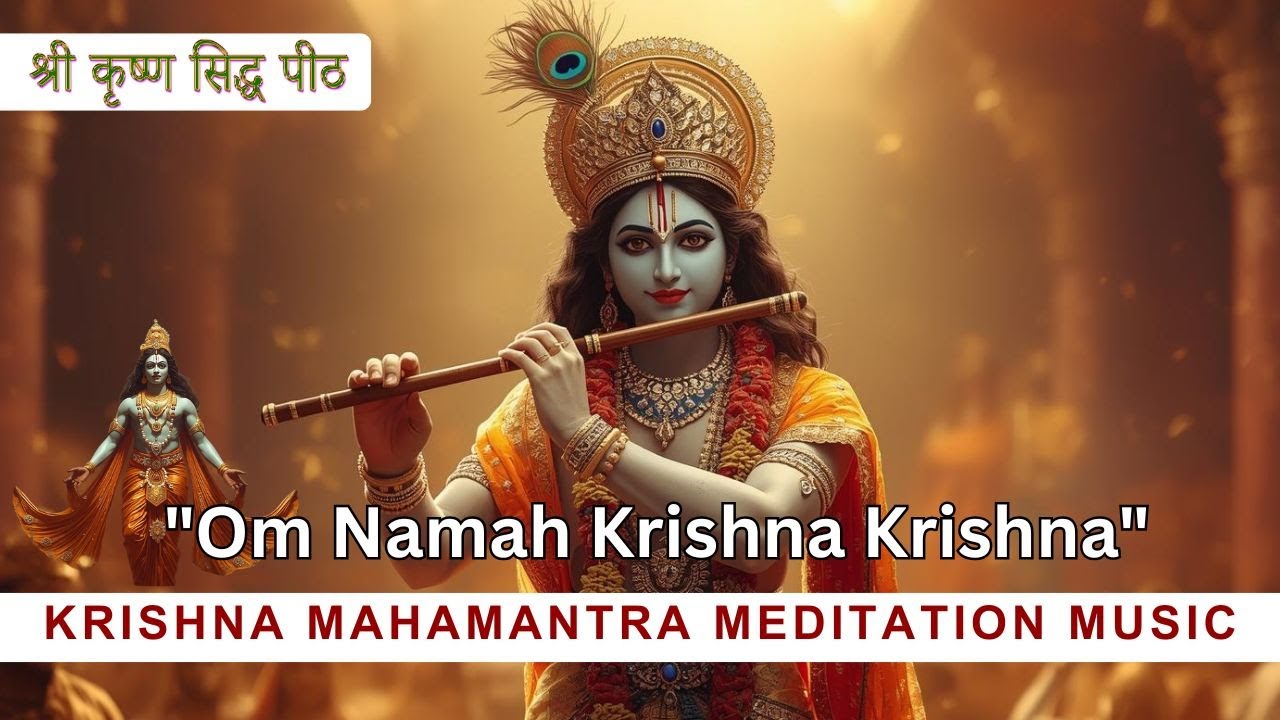Om Namah Krishna Krishna Mantra | Krishna Devotional Song | Spiritual Vibes
