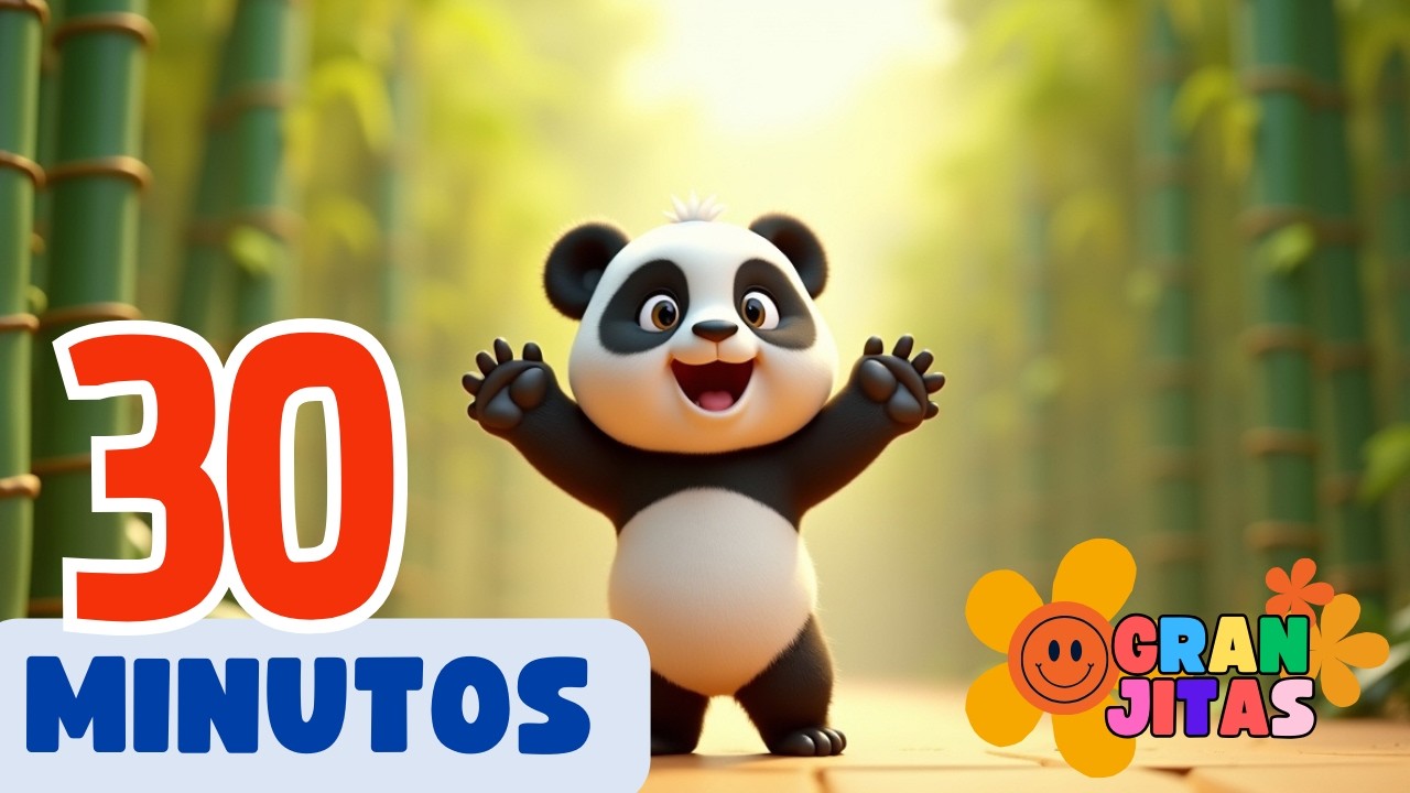 🐼🎋 “Pandita Bambú Munch Munch” – Música Infantil para Abrazar y Sonreír