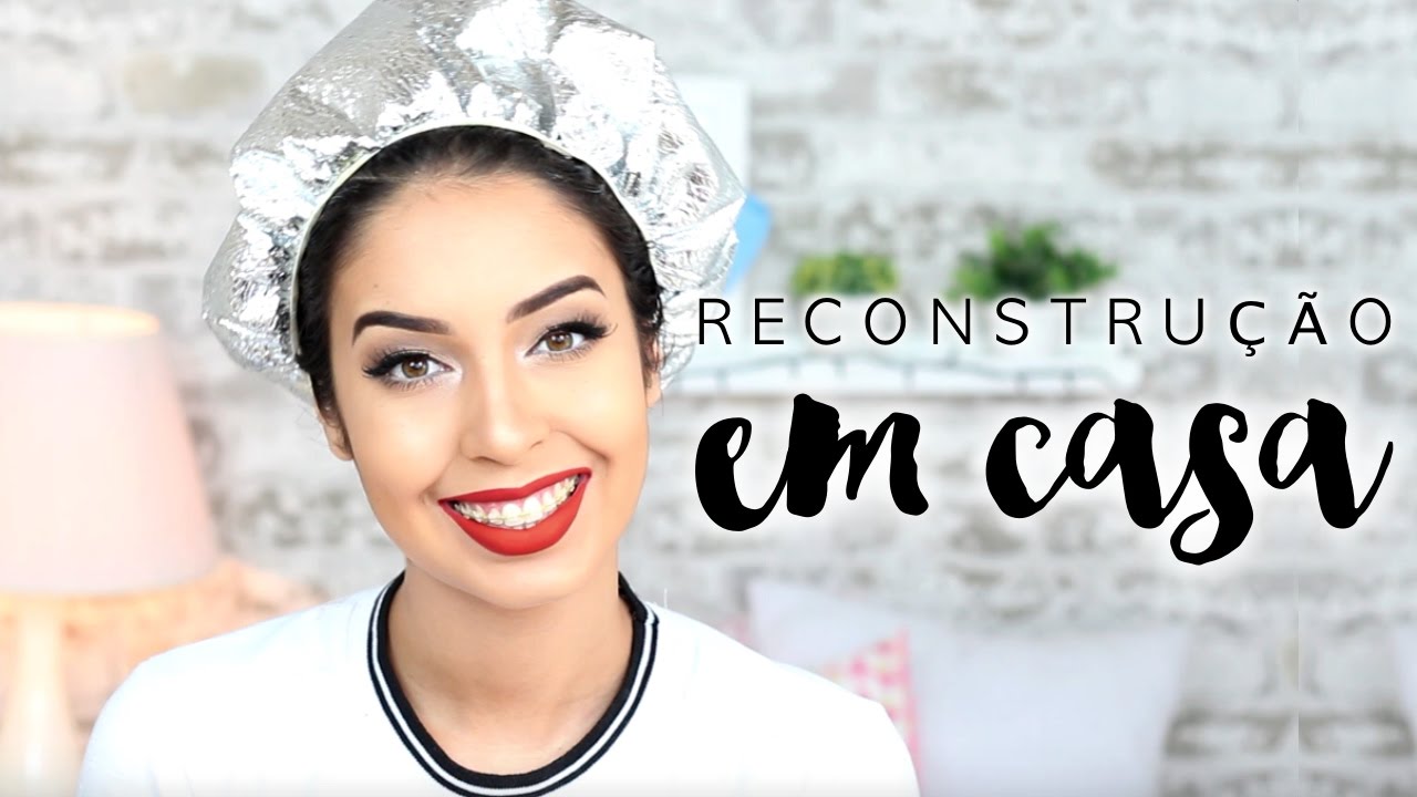 COMO FAZER RECONSTRUÇÃO CAPILAR EM CASA?