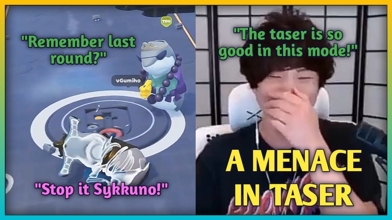 5 Minutes of Sykkuno Laughing Uncontrollably While Spamming The Taser At Everyone
