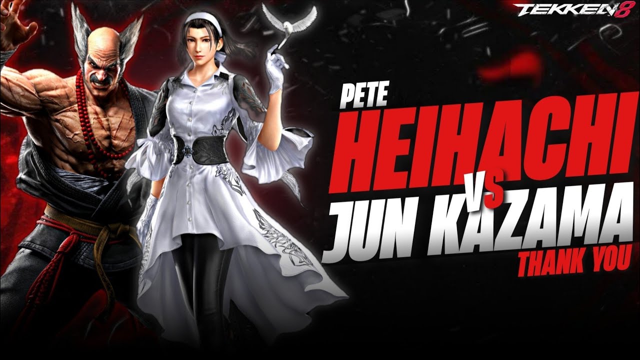 Tekken 8- Heihachi (Pete) vs Jun (Thank You) - Ranked Match Gameplay