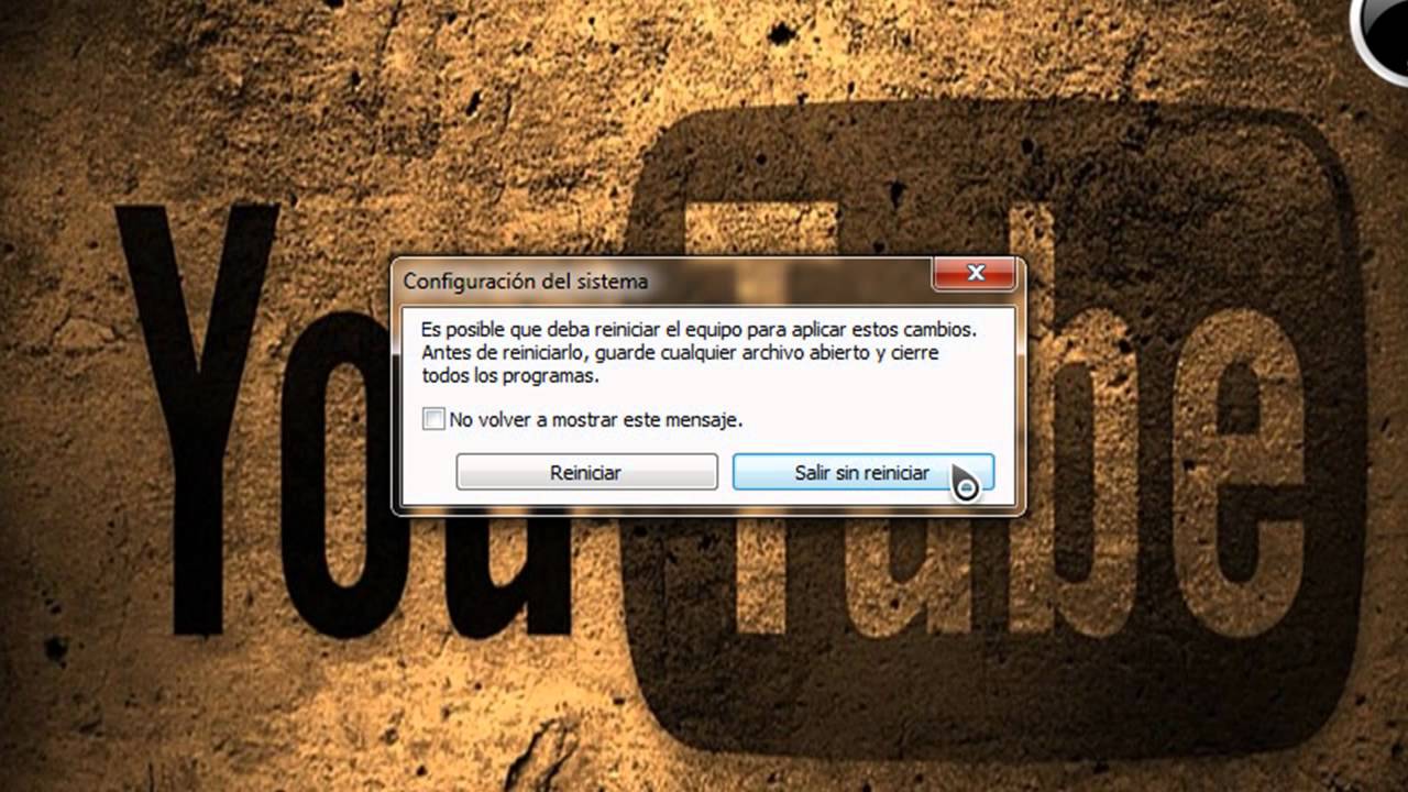Acelerar el encendido y apagado del sistema Windows 7